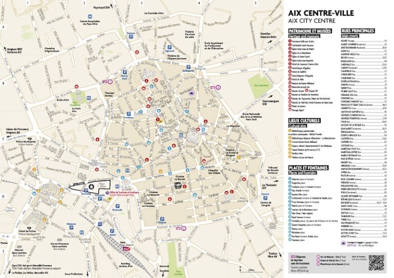 Maps • Aix en Provence - Office de Tourisme